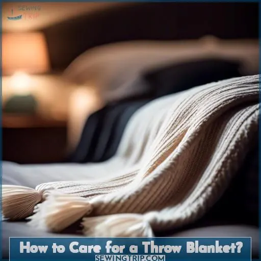 How to Care for a Throw Blanket