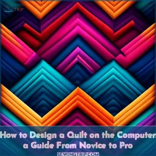 how to design a quilt on the computer