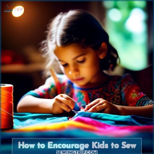 How to Encourage Kids to Sew