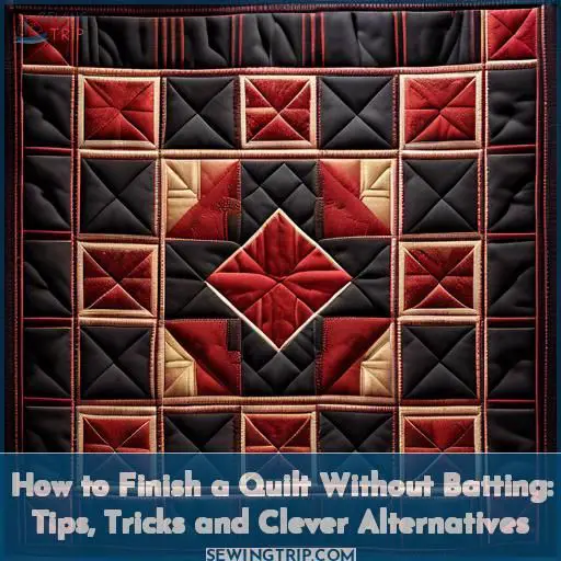 How to Finish a Quilt Without Batting Tips, Tricks and Clever Alternatives