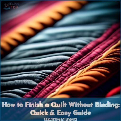 How to Finish a Quilt Without Binding Quick & Easy Guide