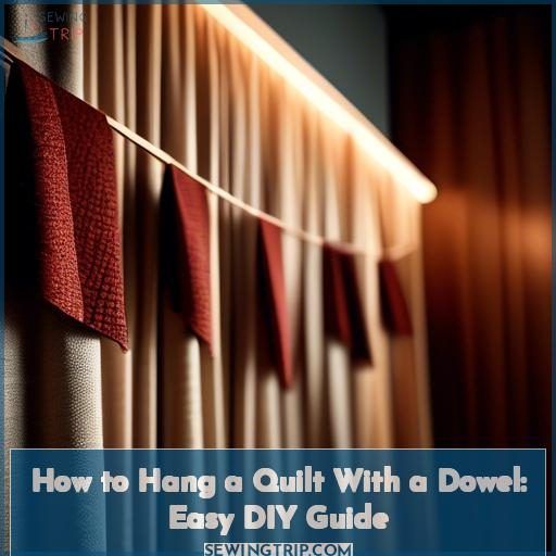 How to Hang a Quilt With a Dowel: Easy DIY Guide