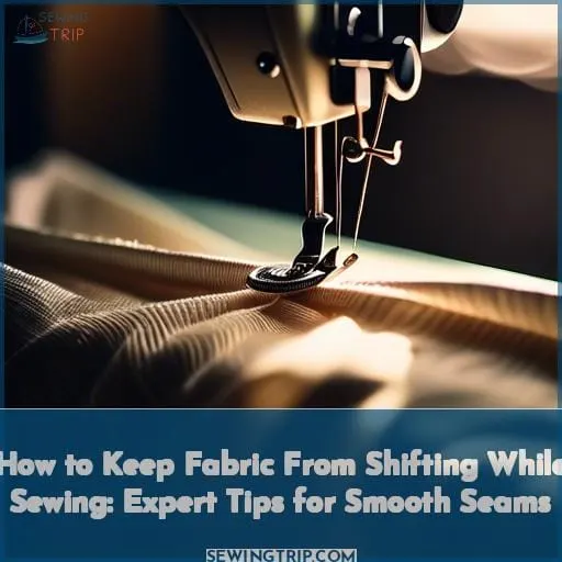 how to keep fabric from shifting while sewing