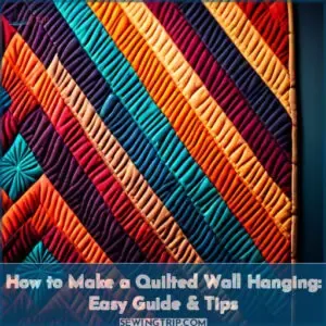 how to make a quilted wall hanging