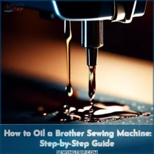 how to oil a brother sewing machine