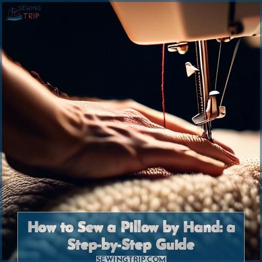 how to sew a pillow by hand how to sew a pillow by hand