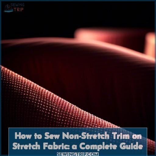how to sew non stretch trim to stretch fabric how to sew non stretch trim to stretch fabric
