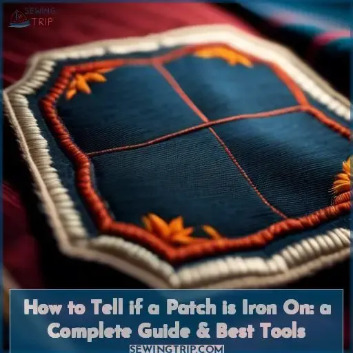 how to tell if a patch is iron on