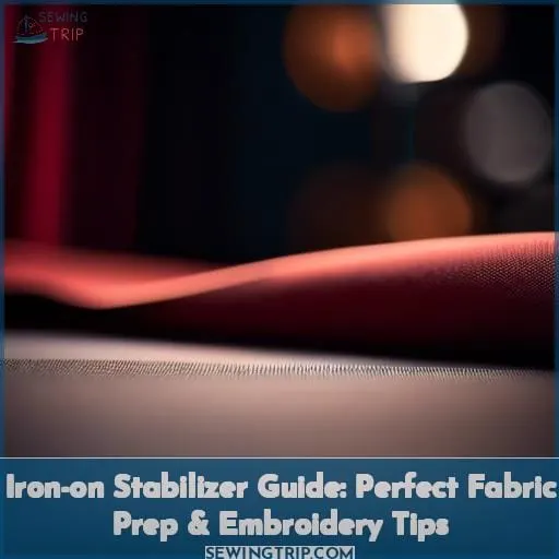 how to use iron on stabilizer