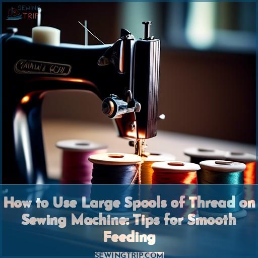 How To Use Large Spool Of Thread On Sewing Machine at Lana Berkley blog