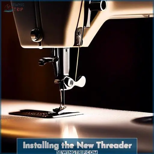 How to Replace Brother Needle Threader Fix & Sew with Ease