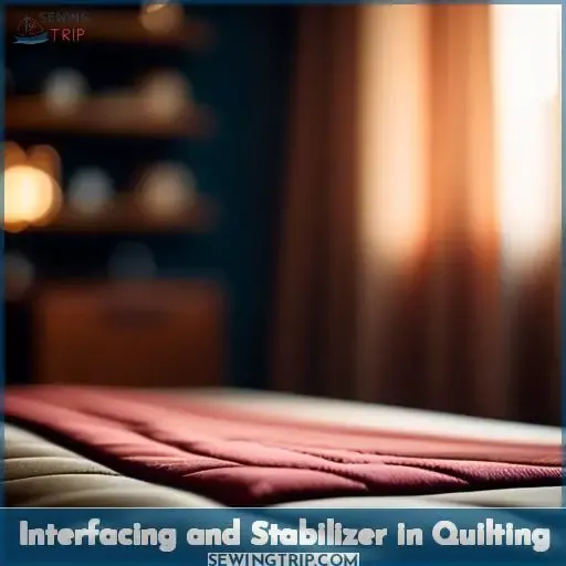 Interfacing and Stabilizer in Quilting