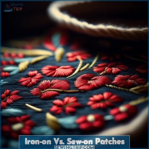 Iron-on Vs. Sew-on Patches Iron-on Vs. Sew-on Patches