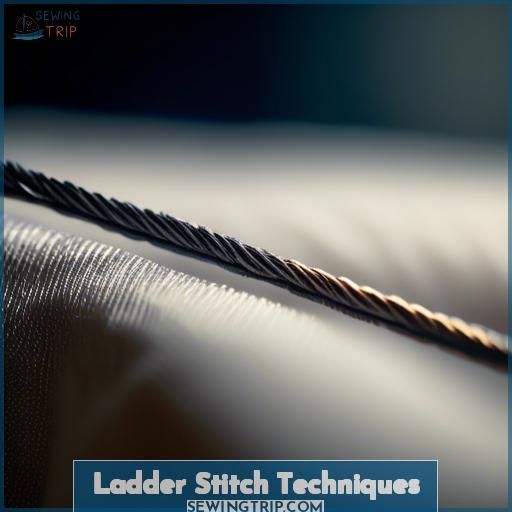 Ladder Stitch Techniques