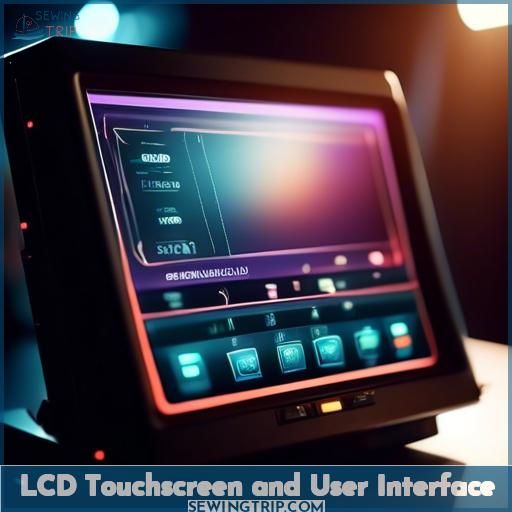 LCD Touchscreen and User Interface