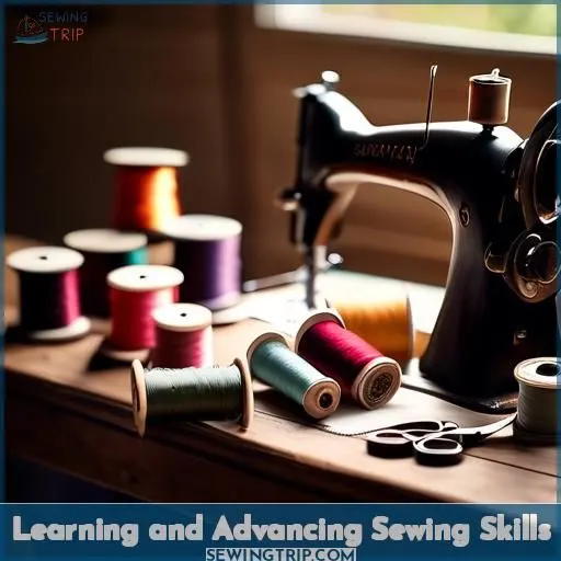 Learning and Advancing Sewing Skills