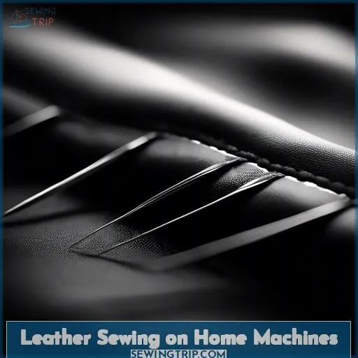 Leather Sewing on Home Machines