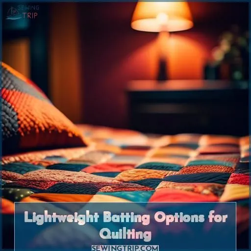Lightweight Batting Options for Quilting