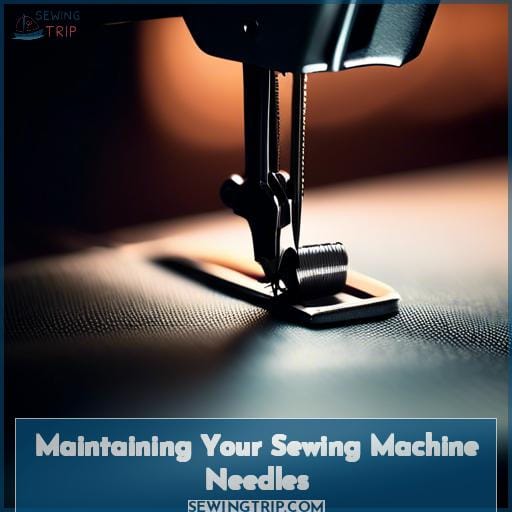 Maintaining Your Sewing Machine Needles