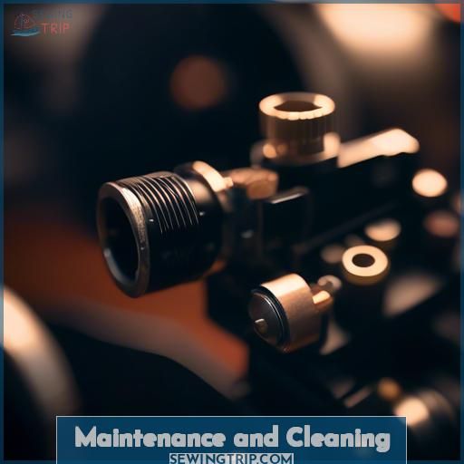 Maintenance and Cleaning Maintenance and Cleaning