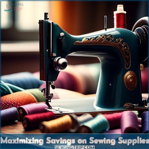 Maximizing Savings on Sewing Supplies Maximizing Savings on Sewing Supplies