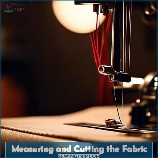 Measuring and Cutting the Fabric
