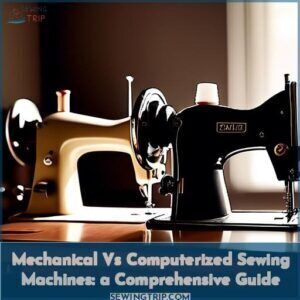 Mechanical vs Computerized Sewing Machines: A Comprehensive Guide 1 mechanical vs computerized sewing machine