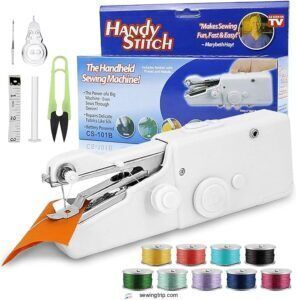 How to Thread a Handheld Sewing Machine: A Step-by-Step Guide 1 Mini Sewing Machine, Beginner Electric