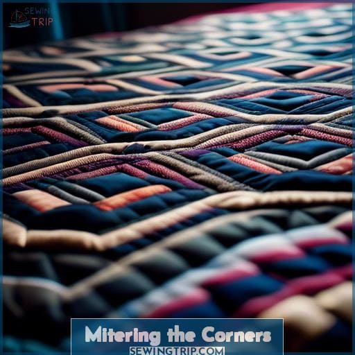 Mitering the Corners Mitering the Corners