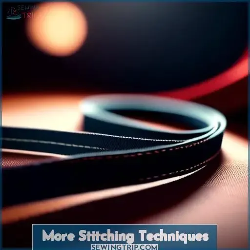 More Stitching Techniques