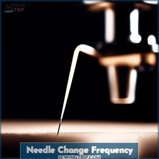 Needle Change Frequency