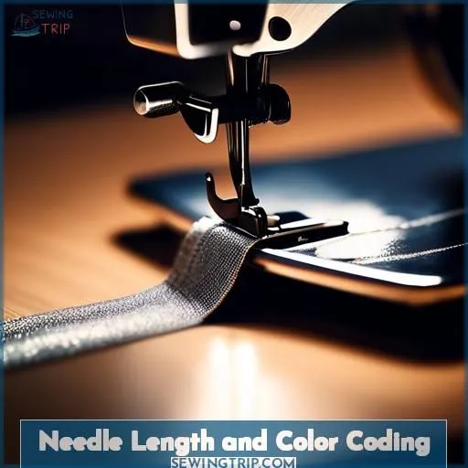 Needle Length and Color Coding