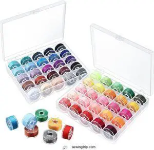 Improve Sewing Speed and Accuracy Tips: 9 Ways to Sew Faster Today 5 Outus 50 Pieces Prewound Thread
