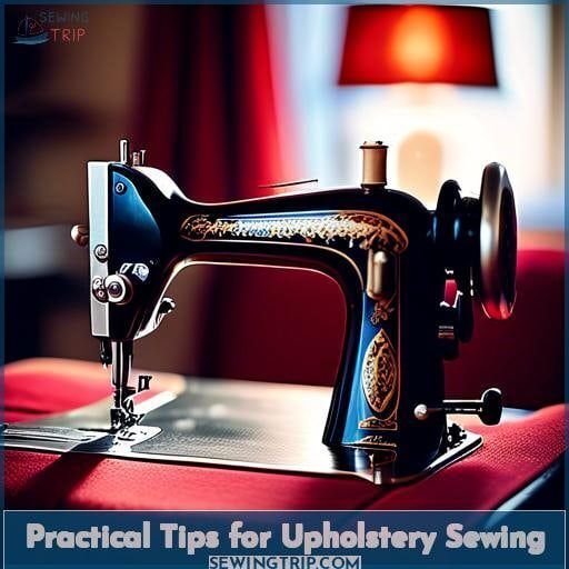 Practical Tips for Upholstery Sewing Practical Tips for Upholstery Sewing