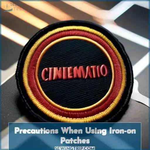 Precautions When Using Iron-on Patches