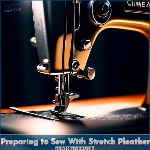 Preparing to Sew With Stretch Pleather Preparing to Sew With Stretch Pleather