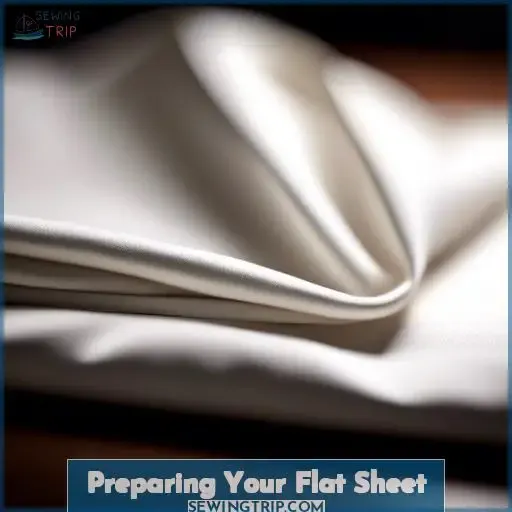 Preparing Your Flat Sheet