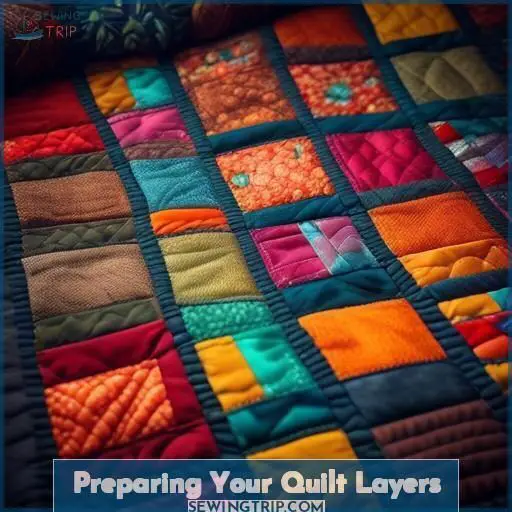 Preparing Your Quilt Layers Preparing Your Quilt Layers