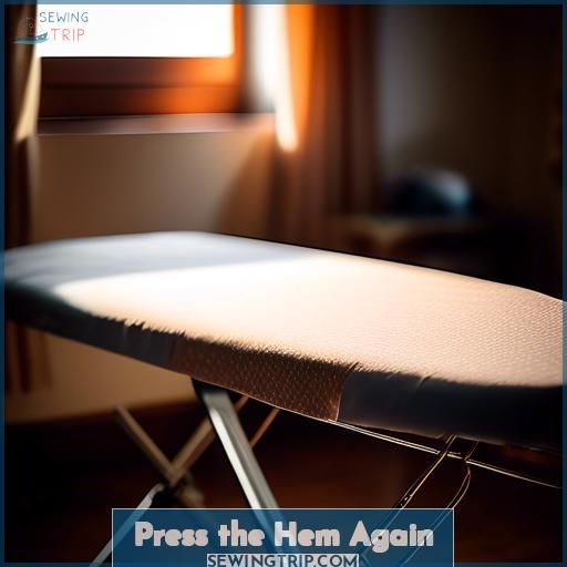 Press the Hem Again Press the Hem Again