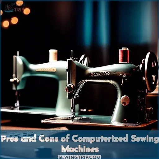 Pros and Cons of Computerized Sewing Machines