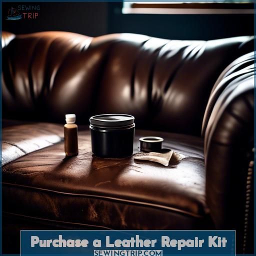 Purchase a Leather Repair Kit Purchase a Leather Repair Kit