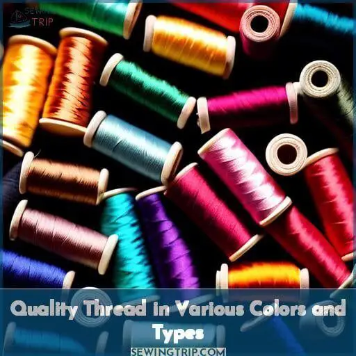 Quality Thread in Various Colors and Types Quality Thread in Various Colors and Types