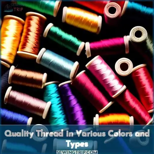 Quality Thread in Various Colors and Types