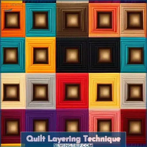 Quilt Layering Technique