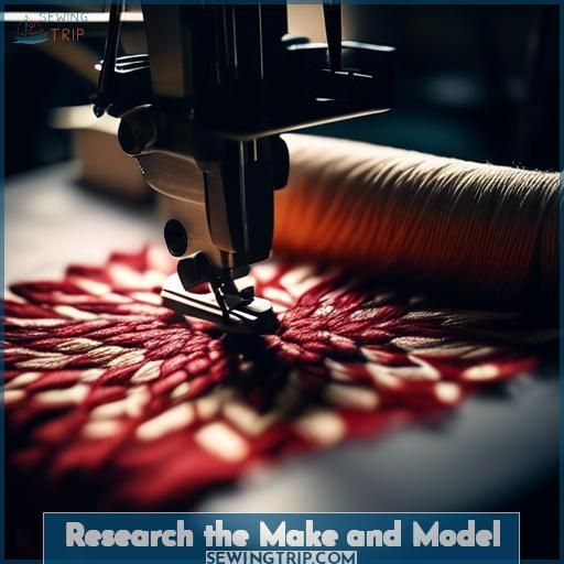 Research the Make and Model