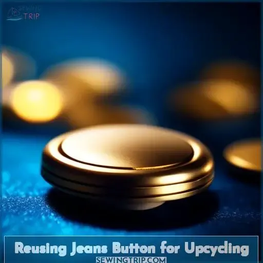 Reusing Jeans Button for Upcycling