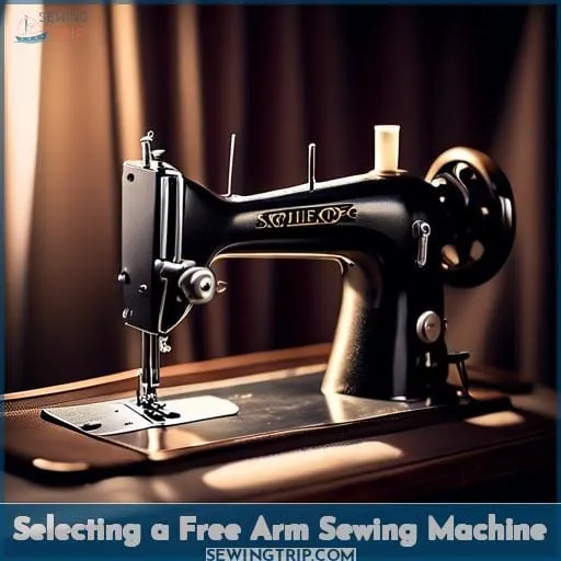 Selecting a Free Arm Sewing Machine
