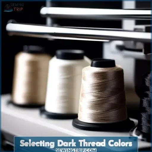 Selecting Dark Thread Colors