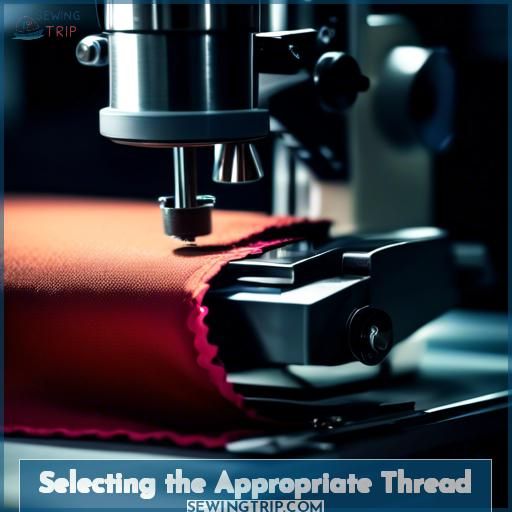 Selecting the Appropriate Thread Selecting the Appropriate Thread
