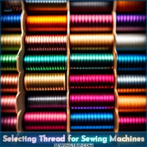 Selecting Thread for Sewing Machines